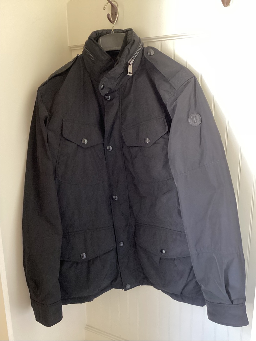 Ralph Lauren Black Military Field Jacket